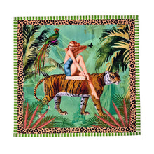 Load image into Gallery viewer, Jungle Walk Green Napkin 4Pc Set