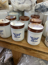 Load image into Gallery viewer, FIND YOUR TRIBE LOVE HARD LITTLE SIBLING SOY CANDLE