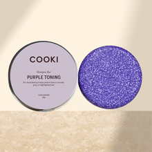 Load image into Gallery viewer, Purple Shampoo Bar in Box - For toning yellow