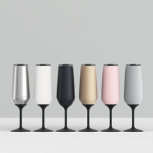 Load image into Gallery viewer, Huski Champagne Flute - Deep Teal (Limited Release)
