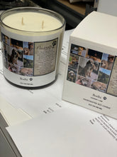 Load image into Gallery viewer, PERSONALISED / SPECIAL OCCASION /MEMORIAL CANDLE with a PHOTO as an option