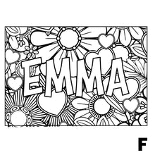 Load image into Gallery viewer, Personalised children’s art workshop. Each child gets a customised placemat and a 600ml stainless steel water bottle featuring their artwork to take home. Includes high-quality art supplies and is limited to 10 children.