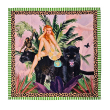 Load image into Gallery viewer, Jungle Walk Pink Napkin 4Pc Set
