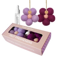 FELT FRESHENERS - AMBER + LAVENDER