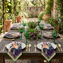 Load image into Gallery viewer, Jungle Walk Pink Napkin 4Pc Set
