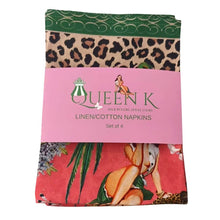 Load image into Gallery viewer, Alice Napkin 4Pc Set
