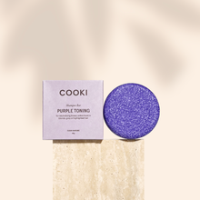 Load image into Gallery viewer, Purple Shampoo Bar in Box - For toning yellow
