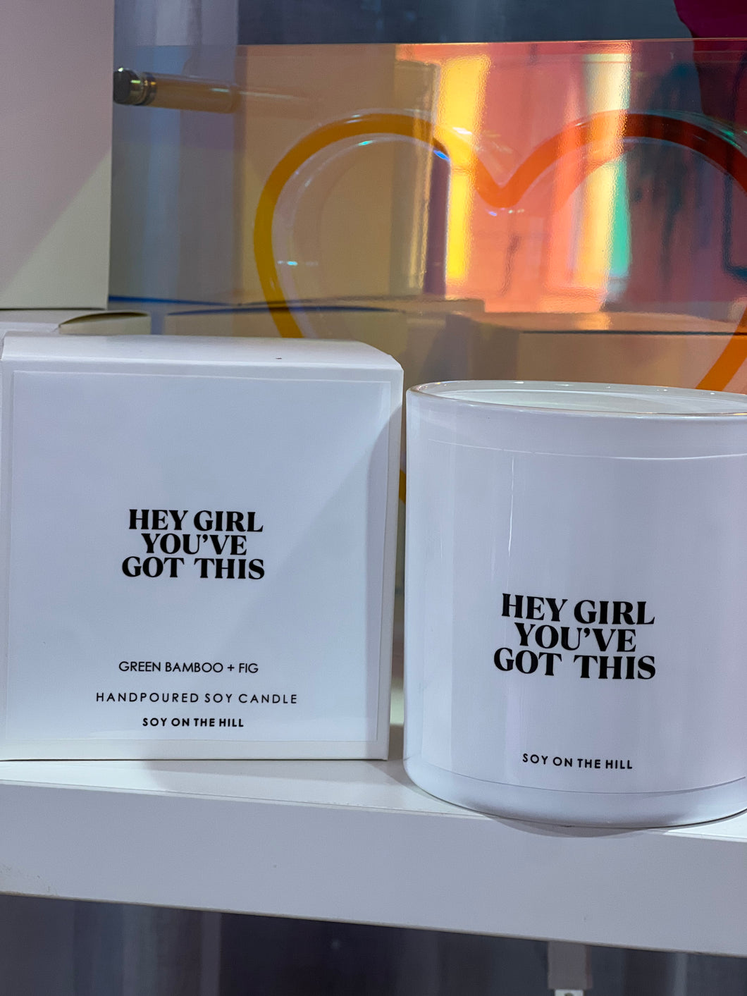 YOUR FAVOURITE QUOTE SOY CANDLE