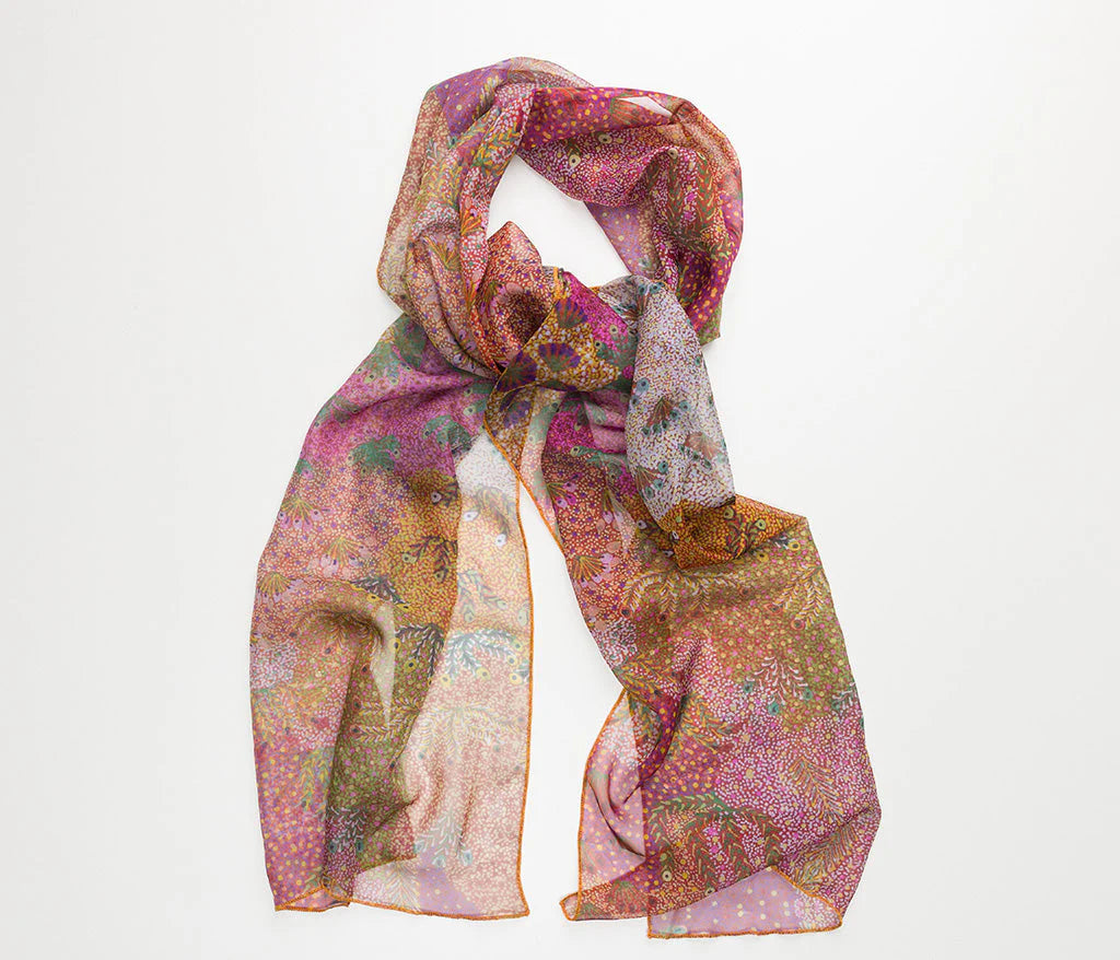 SANDRA PULA TEECE SHEER SCARF