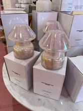 Load image into Gallery viewer, MUSHROOM CANDLE LAMP | SOFT PINK HOLOGRAPHIC
