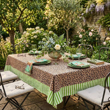 Load image into Gallery viewer, Wild at Heart 100% Linen Tablecloth
