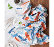 SHERYL J BURCHILL DRAGONFLIES TEA TOWEL
