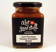 LOW FRUCTOSE TOMATO + PUMPKIN RELISH