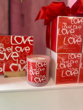Load image into Gallery viewer, LOVE Valentine’s Day candle
