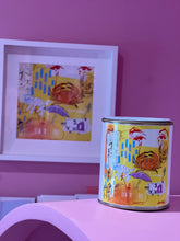 Load image into Gallery viewer, POP ART - yellow soy candle BY @lachlan Muller
