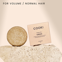 Load image into Gallery viewer, Ginger Shampoo Bar - For volume and preventing thinning
