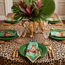 Load image into Gallery viewer, Jungle Walk Green Napkin 4Pc Set
