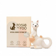 Load image into Gallery viewer, Rosie the Roo:  Natural Rubber Teething Toy
