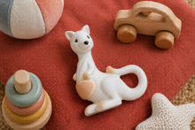 Load image into Gallery viewer, Rosie the Roo:  Natural Rubber Teething Toy
