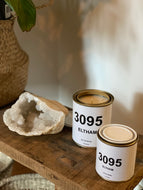 Large Postcode Paint Tin Cocosoy candle